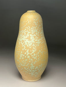 Gourd Vase in Stardust Green, 13"h (Ben Owen III)