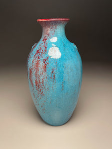 Dogwood Vase in Chinese Blue, 13"h (Ben Owen III)