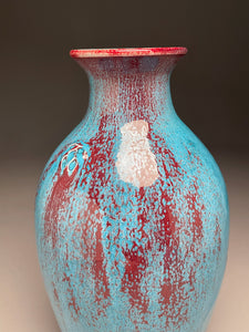 Dogwood Vase in Chinese Blue, 13"h (Ben Owen III)