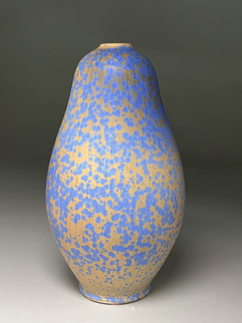 Gourd Vase in Stardust Blue, 12