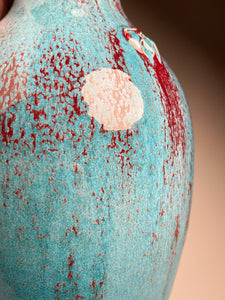 Dogwood Vase in Chinese Blue, 13"h (Ben Owen III)