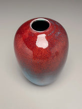 Load image into Gallery viewer, Egg Vase #2 in Chinese Blue, 5.75"h (Ben Owen III)
