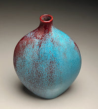 Load image into Gallery viewer, Altered Bottle in Chinese Blue, 10.25&quot;h (Ben Owen III)
