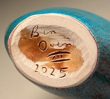 Load image into Gallery viewer, Altered Bottle in Chinese Blue, 10.25&quot;h (Ben Owen III)
