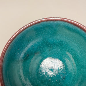 Bowl #2 in Chinese Blue, 4.75"dia. (Ben Owen III)