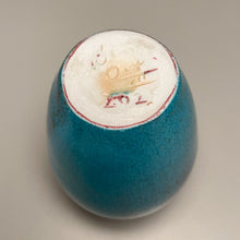 Load image into Gallery viewer, Miniature Egg Vase in Chinese Blue 4"h (Ben Owen III)
