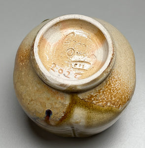 Melon Cup in Ash & Yellow Matte Glazes, 3.75"h (Ben Owen III)