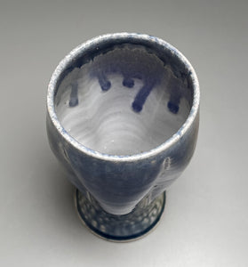 Melon Tumbler #3 in Cobalt & Ash Glazes, 6.25"h (Ben Owen III)