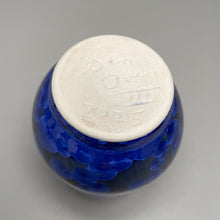 Load image into Gallery viewer, Miniature Gourd Vase #2 in Cobalt Crystalline, 4&quot;h (Ben Owen III)
