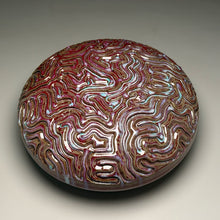 Load image into Gallery viewer, Carved Disc in Aurora, 5"h (Pots From The Past)
