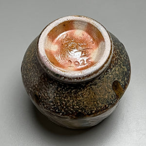 Combed Cup in Ash Glaze, 3.75"h (Ben Owen III)