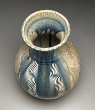 Load image into Gallery viewer, Han Vase with Combed Water Lines in Multi-Layer Glaze, 11.75&quot;h (Ben Owen III)
