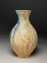 Load image into Gallery viewer, Han Vase with Combed Water Lines in Multi-Layer Glaze, 11.75&quot;h (Ben Owen III)
