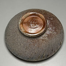 Load image into Gallery viewer, Bowl with Combed Lines in Salt and Cobalt Glazes, 5.5&quot;dia. (Tableware Collection)
