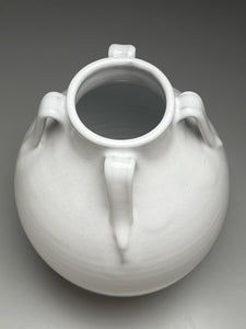 Lily Jar in Dogwood White, 11.75"h (Ben Owen III)