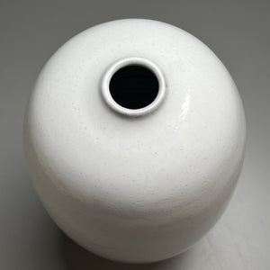 Egg Vase in Dogwood White, 12.5"h (Ben Owen III)
