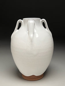 Lily Jar in Dogwood White, 8.75"h (Ben Owen III)