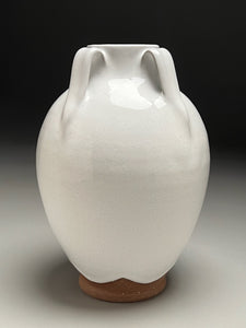 Lily Jar in Dogwood White, 8.75"h (Ben Owen III)