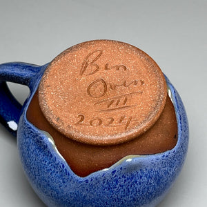 Barrel Mug in Opal Blue, 4.25"h (Ben Owen III)