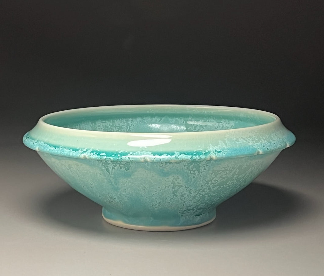 Ming Bowl #2 in Blue Frost, 10.75