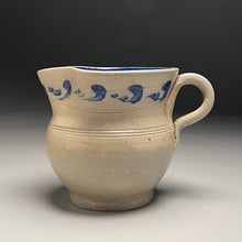 Load image into Gallery viewer, Pitcher in Salt Glaze with Cobalt, 5.25&quot;h (Ben Owen Sr.)
