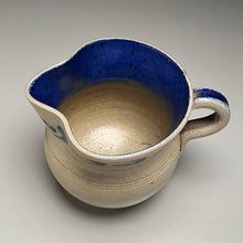 Load image into Gallery viewer, Pitcher in Salt Glaze with Cobalt, 5.25&quot;h (Ben Owen Sr.)
