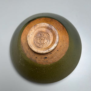 Tea Bowl in Frogskin, 5.25"dia. (Ben Owen Sr.)