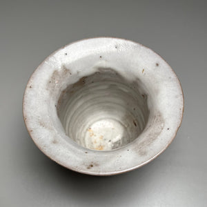 Bell Vase in Dogwood White, 3.5"h (Ben Owen Sr.)