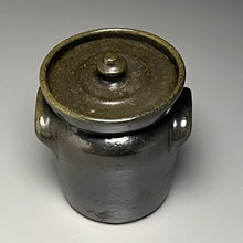 Load image into Gallery viewer, Lidded Jar in Frogskin Glaze, 5&quot;h (Ben Owen Sr.)
