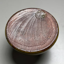Load image into Gallery viewer, Inkwell in Frogskin, 3.25&quot;h (Ben Owen Sr.)

