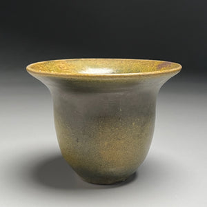 Bell Vase in Frogskin Glaze, 3.5"h (Ben Owen Sr.)