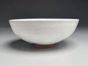 Bowl #1 in Dogwood White 7.75"dia. (Benjamin Owen IV)