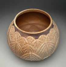 Load image into Gallery viewer, Carved Planter in Salt Glaze, 14.25&quot;h (Ben Owen III)
