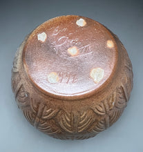 Load image into Gallery viewer, Carved Planter in Salt Glaze, 14.25&quot;h (Ben Owen III)
