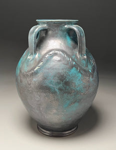 Persian Jar in Chinese Blue, 13.75"h (Ben Owen III)