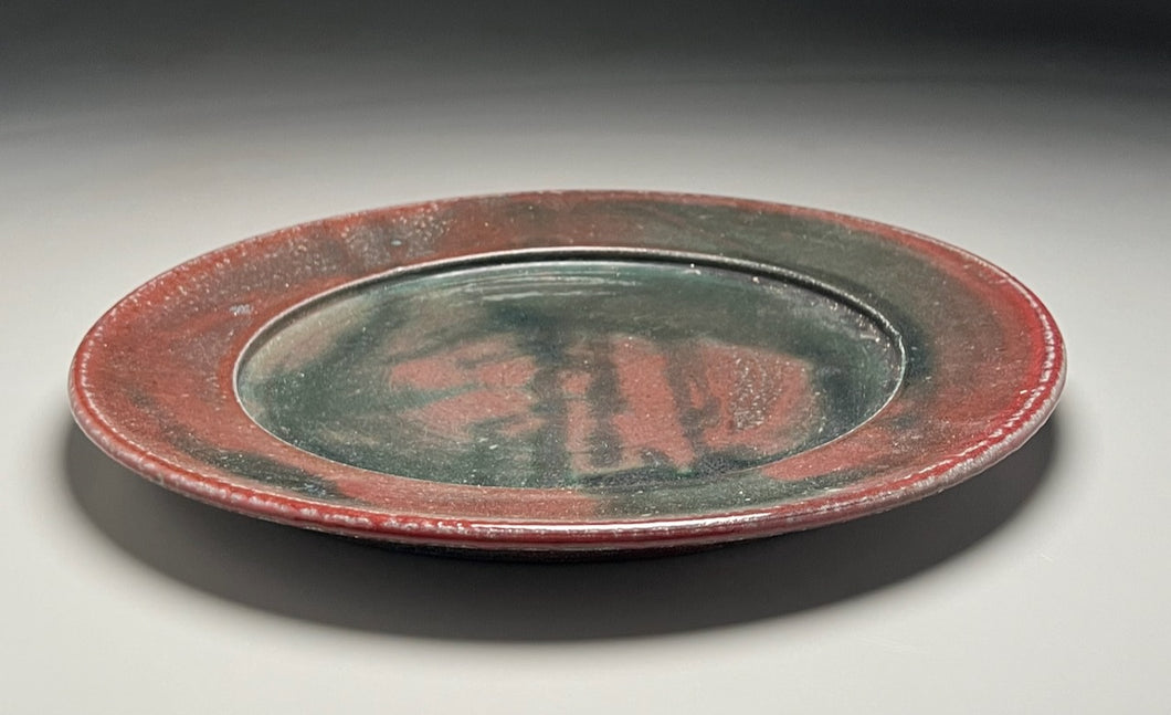 Serving Platter in Copper Red Glaze, 15