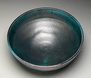Square-Shouldered Bowl in Chinese Blue, 10"dia. (Ben Owen III)