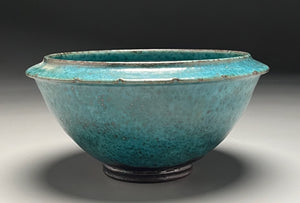Ming Bowl #3 in Chinese Blue, 7.5"dia. (Ben Owen III)