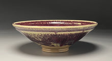 Load image into Gallery viewer, Flair Bowl in Mulberry, 11&quot;dia. (Ben Owen III)
