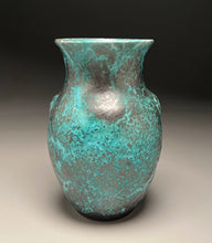Load image into Gallery viewer, Dogwood Vase in Mottled Chinese Blue, 8.5&quot;h (Ben Owen III)
