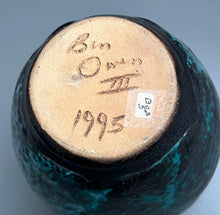 Load image into Gallery viewer, Dogwood Vase in Mottled Chinese Blue, 8.5&quot;h (Ben Owen III)
