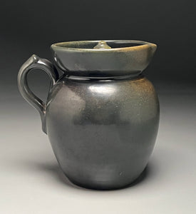 Lidded Pitcher in Frogskin, 7.25"h (Ben Owen Sr.)