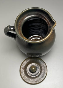 Lidded Pitcher in Frogskin, 7.25"h (Ben Owen Sr.)