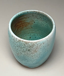 Juice Cup in Chinese Blue, 3.5"h. (Ben Owen Sr.)