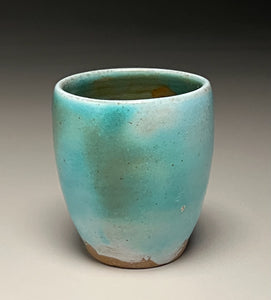 Juice Cup in Chinese Blue, 3.5"h. (Ben Owen Sr.)