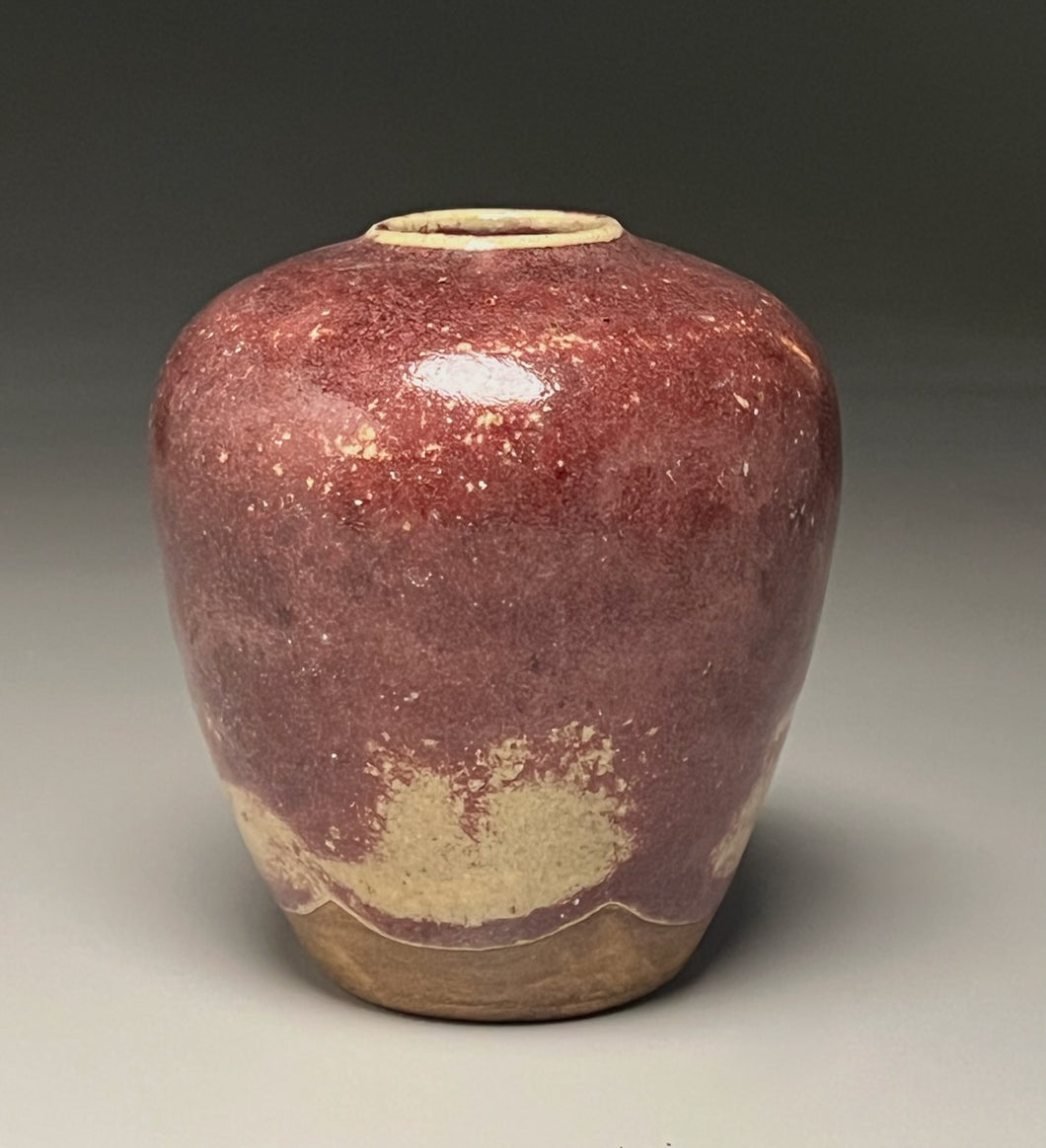 Egg Vase in Mulberry, 4.75