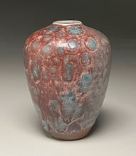 Load image into Gallery viewer, Egg Vase in Mottled Copper Red, 5.25&quot;dia. (Ben Owen III)
