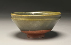Tea Bowl #2 in Frogskin, 5"dia. (Ben Owen Sr.)