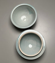 Load image into Gallery viewer, Carved Covered Dish in Blue Celadon, 5.25&quot;dia. (Ben Owen III)
