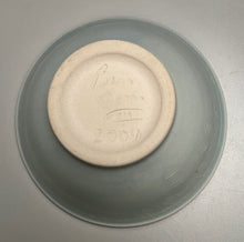Load image into Gallery viewer, Carved Covered Dish in Blue Celadon, 5.25&quot;dia. (Ben Owen III)
